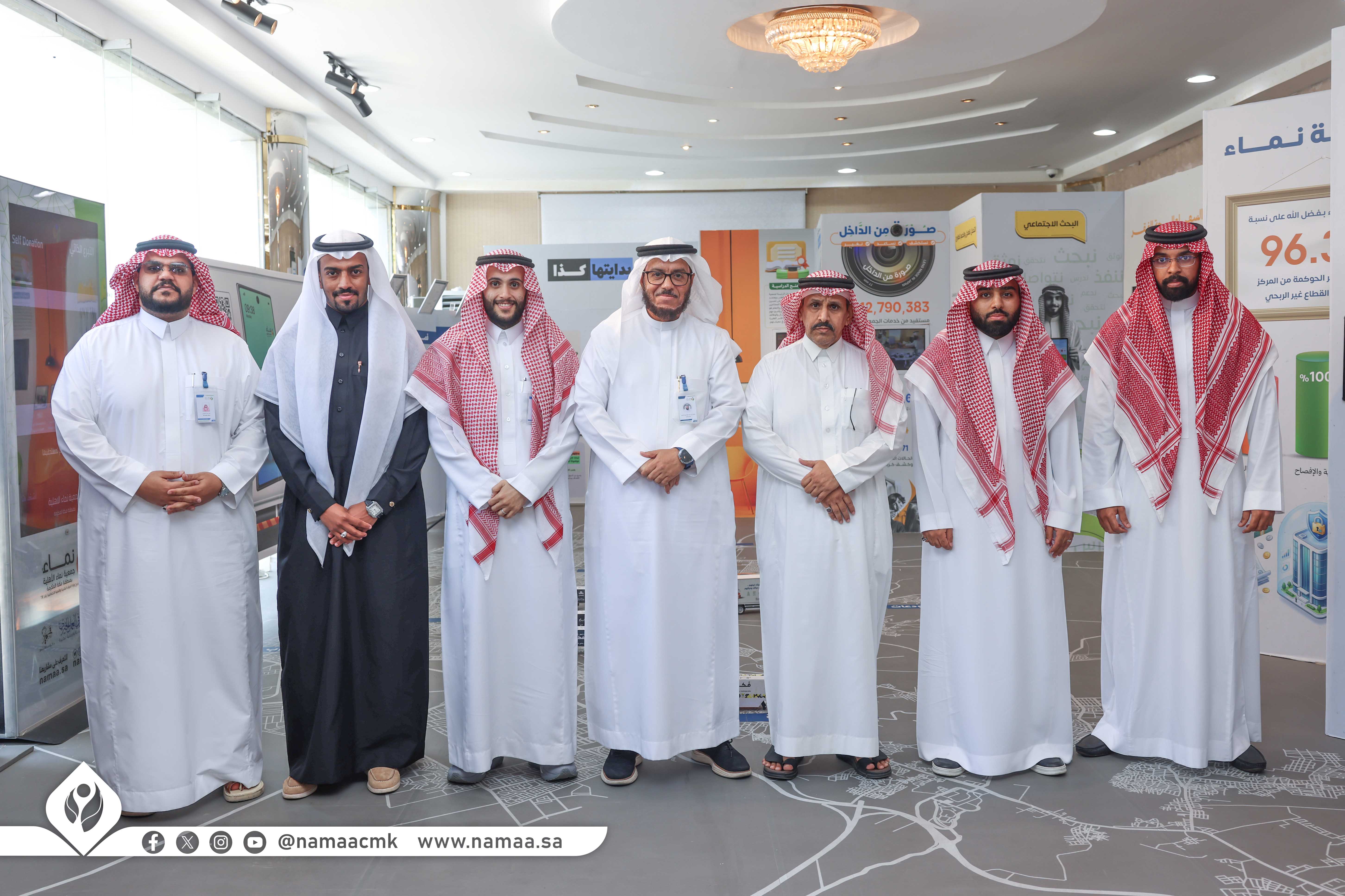 "نماء" تستقبل وفد جمعية إكرام المسنين